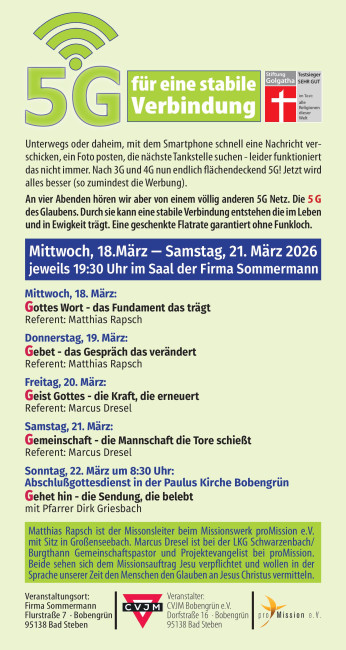 Bibelwoche Geroldsgrün