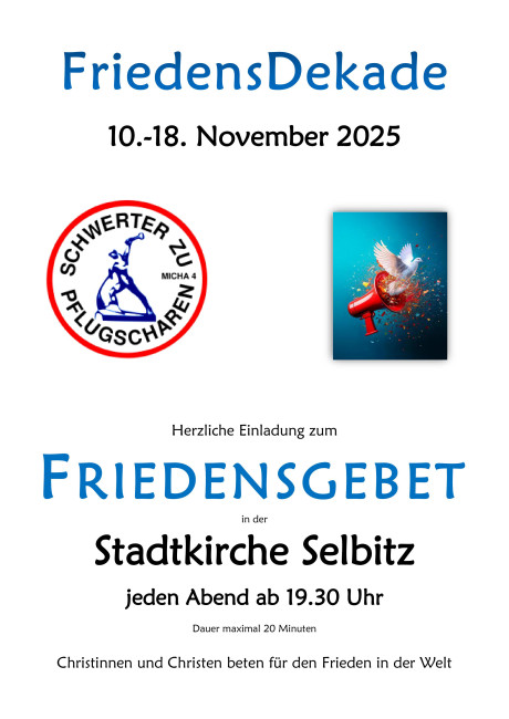 Friedensgebet