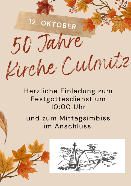 50 Jahre Kirche Culmitz