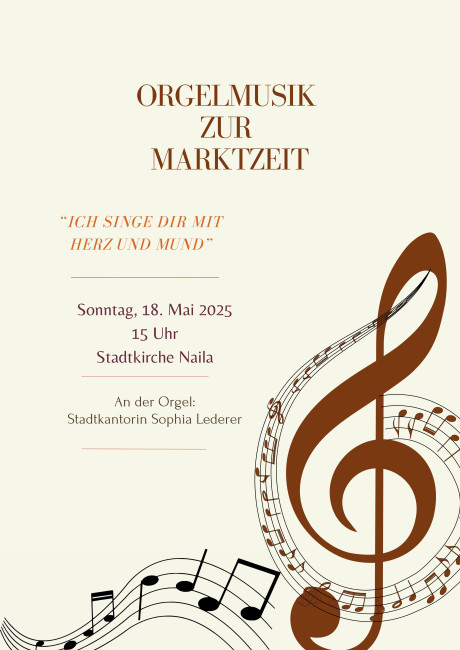 Orgelmusik zur Marktzeit
