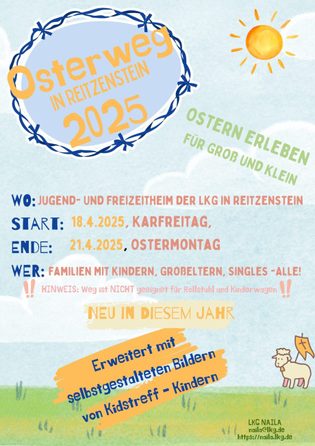Osterweg Issigau 2025